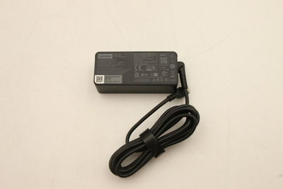 Karikues laptopi Lenovo 45W USB C, adapter energjie, i zi
