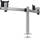 Mbajtëse tavoline për 2 monitorë Durable Pro 508623, 21"-27", deri 8 kg, argjendtë