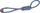 Lodër për qen Blue Flower Loops, 50cm, blu