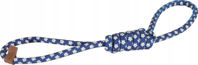 Lodër për qen Blue Flower Loops, 50cm, blu