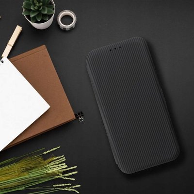 Футрола фолио со магнет за телефон Samsung S25 Plus, целосна заштита, црна