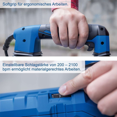 Çekiç demolimi Scheppach AB2000, 1700W, 60J, blu