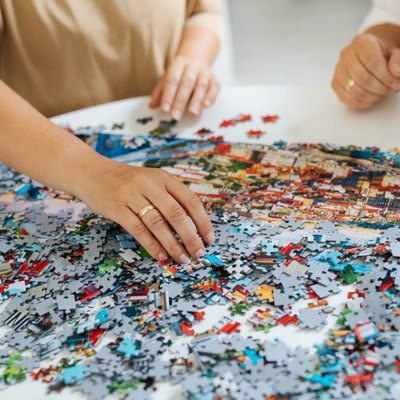 Puzzle Trefl Forest Haven, 1000 copa, peizazh pylli, shumëngjyrësh