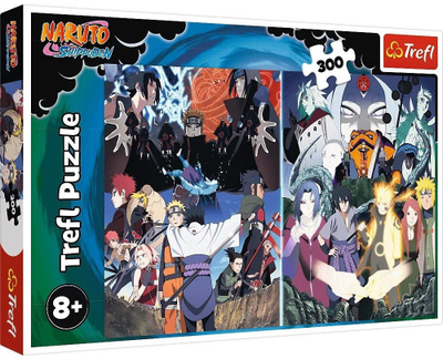 Puzzle Trefl Ninja Naruto Shippuden, 300 pjesë, shumëngjyrësh