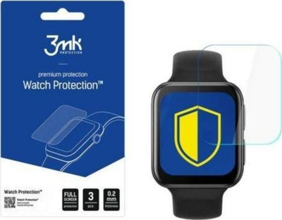 Folie mbrojtëse ekrani 3MK ARC Watch Protection për Amazfit GTR 3 Pro, transparente