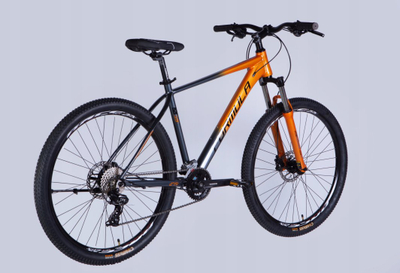Biçikletë malore Formula DRIVE 27.5, kornizë 19", 16 marshe, gri portokalli