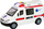 Lodër ambulancë Leantoys, me friksion, drita dhe zëra, me shumë ngjyra