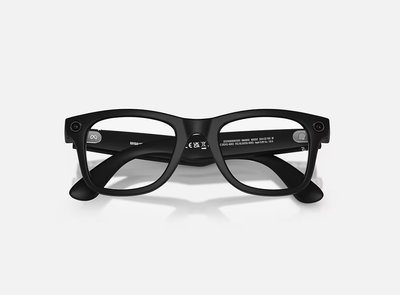 Syze të mençura Ray-Ban Meta Wayfarer Gen 2, High Bridge Fit, lente Transitions, të zeza mat