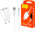 Karikues Denmen DC05 + kabllo Lightning, 2 x USB A, i bardhë