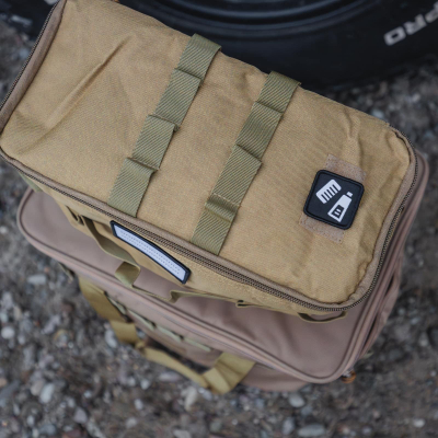 Çantë kampingu Offlander Offroad Camping Bag Horizontal 10L, poliester, 350g, ngjyrë khaki