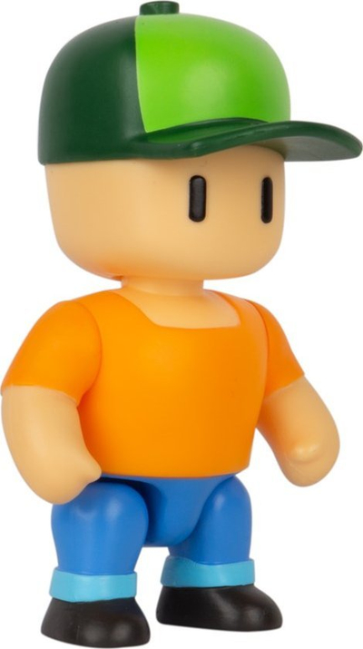 Figurina lodër Stumble Guys Mini Action Figures, set me 2 figura, Mr. Stumble dhe Capt Nohart, shumëngjyrëshe