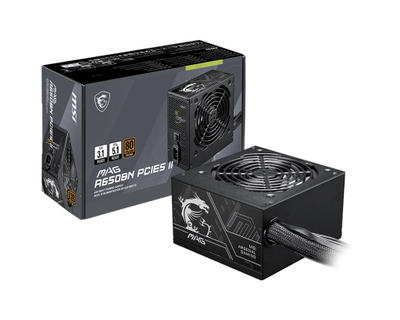 Furnizues energjie MSI MAG A650BN PCIE5 II, 650W, 80 Plus Bronze, i zi