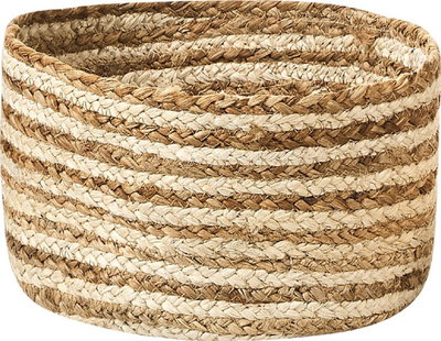 Set shportash Beliani Kahu, 3 copë, jute natyrale, ngjyrë natyrale