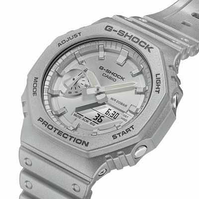 Orë për meshkuj Casio G-SHOCK Forgotten Future GA-2100FF-8AER (619), e hirtë