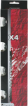 Rrota patinash Nils Extreme 76mm 82A, set 4 copë, transparente