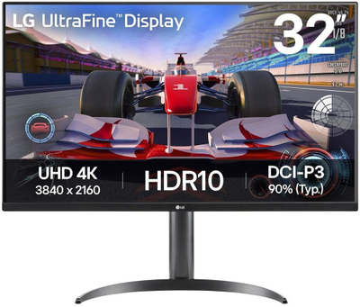 Monitor LG UltraFine 32UR550K-B, 31.5\", 4K UHD, 60Hz, i zi
