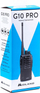 Radio dore dy-drejtimëshe Midland G10 Pro PMR446, bateri 1200 mAh, karikues tavoline, e zezë
