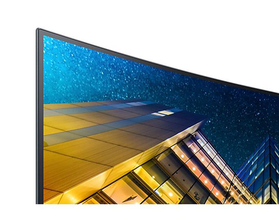 Monitor i lakuar Samsung UR59C U32R590CWP, 32", 4K, gri e errët