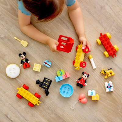 LEGO Duplo Mickey and Minnie Mouse Birthday Train (10941), 22 copë