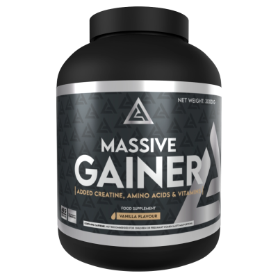 Proteinë për shtim peshe Lazar Angelov Massive Gainer, 3000 g, Vanilla