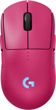 Maus gaming Logitech Pro 2 Lightspeed, pa kabllo, RGB, magenta