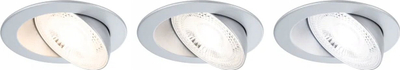 Set spote të futura Anmus LED 3 STEP DIM 3x5W, 700lm, 105mm, dritë e rregullueshme 2700K 6500K