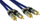 Kabllo audio InLine RCA x2 në RCA x2, 10m, blu
