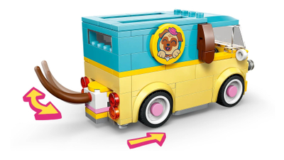 Set LEGO Friends Pet Accessories Van 42678, furgon lodër, shumëngjyrësh