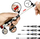 Set kaçavidash të imta Extralink Precision Screwdriver Set, 118 pjesë, dorezë e rehatshme, shumëngjyrësh