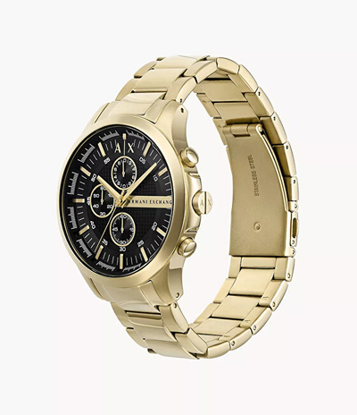 Orë burrash Armani Exchange Dante Multifunction AX1873, e argjendtë