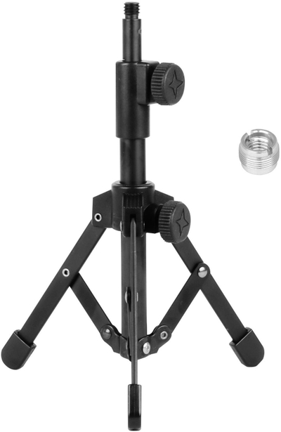 Stativ tavoline Mozos DTS802, lartësi 170‑290 mm, çelik, i zi