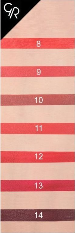 Ruzh buzësh Golden Rose My Matte Vegan Lipstick Nr. 09, i lëngshëm, mat