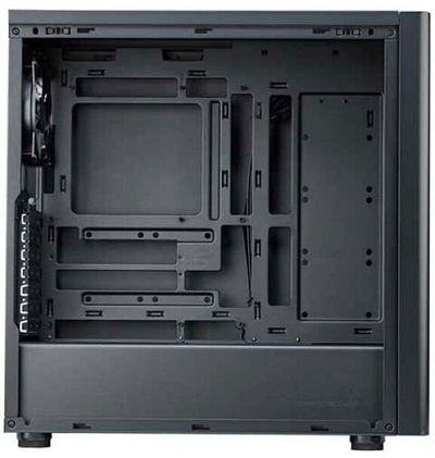 Kuti kompjutri COL Case Elite 502 Lite, ATX Mid Tower, me rrjetë përpara, e zezë