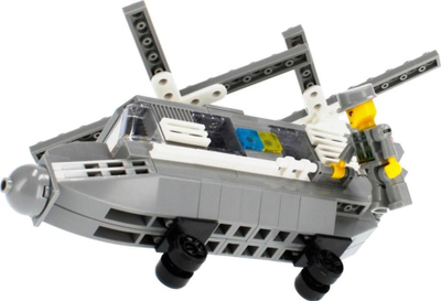 Set blloqesh për me bo lodra Alleblox Military, 179 copë, helikopter ushtarak, shumëngjyrësh