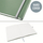 Fletore Leitz Notebook Style, A5, me katrora, jeshile