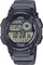 Orë digjitale unisex Casio AE-1000W-8AVEF, 10 ATM, me rrip resin, gri