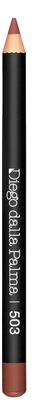 Set konturimi buzësh Diego Dalla Palma Lip Contour Kit 503 Raw Siena, demi matte, nuancë kafe