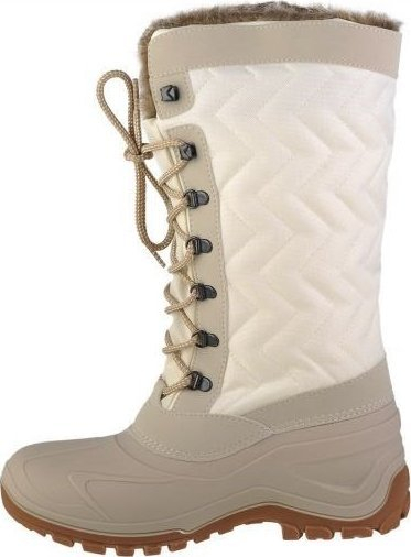 Çizme dimri CMP Nietos W 3Q47966, Water Resistant, me lesh sintetik, bezhë