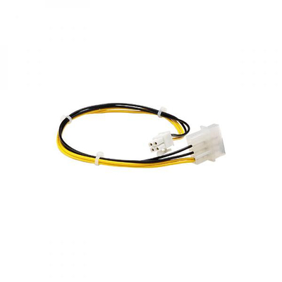Kabllo energjie Molex ATX EPS 4 pin, 0.15 m, e verdhë