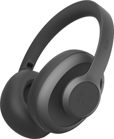Kufje wireless Fresh N Rebel Clam Blaze, Bluetooth, mbi vesh, gri e errët