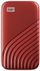 Disk i jashtëm Western Digital My Passport -  1TB, i kuq