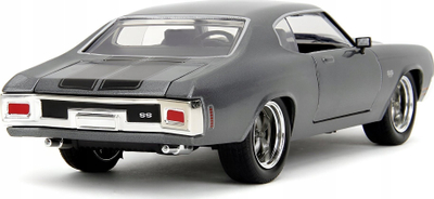 Makina model diecast JadaToys Fast &amp; Furious 1970 Chevrolet, shkalla 1/24, metalike