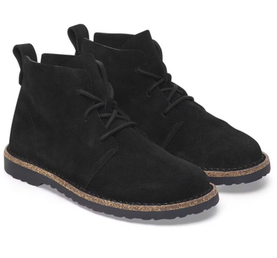 Женски обувки Birkenstock Uppsala Mid Leve 1028079, ергономски ѓон, црни