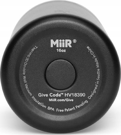 Termus MiiR Flip Traveler, 16oz, çelik inox, i zi