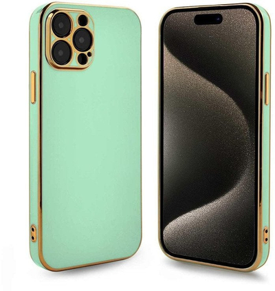 Mbulesë telefoni NoName Glamour Case Samsung Galaxy A56 5G, mint, jeshile