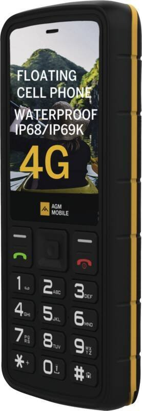 Telefoni me taste Bea-Fon AGM M9F Floating, 2.4", 2MP, 4G, i zi