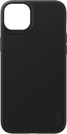 Mbrojtëse telefoni Pela Fearlessly Fashionable për iPhone 15 Plus, plastike e ricikluar, e zezë