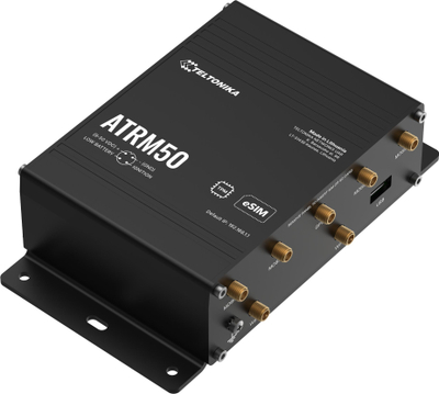 Ruter 5G Teltonika Networks ATRM50, 4x Gigabit Ethernet, Dual SIM, gri