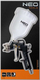 Pistole boje Neo Paint Spray Gun, grykë 1.5 mm, depozitë 0.6 L, ngjyrë argjendtë