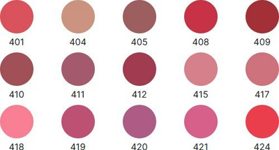 Ruzh krem Inglot Matte 408, pa parabenë, 4.5 g